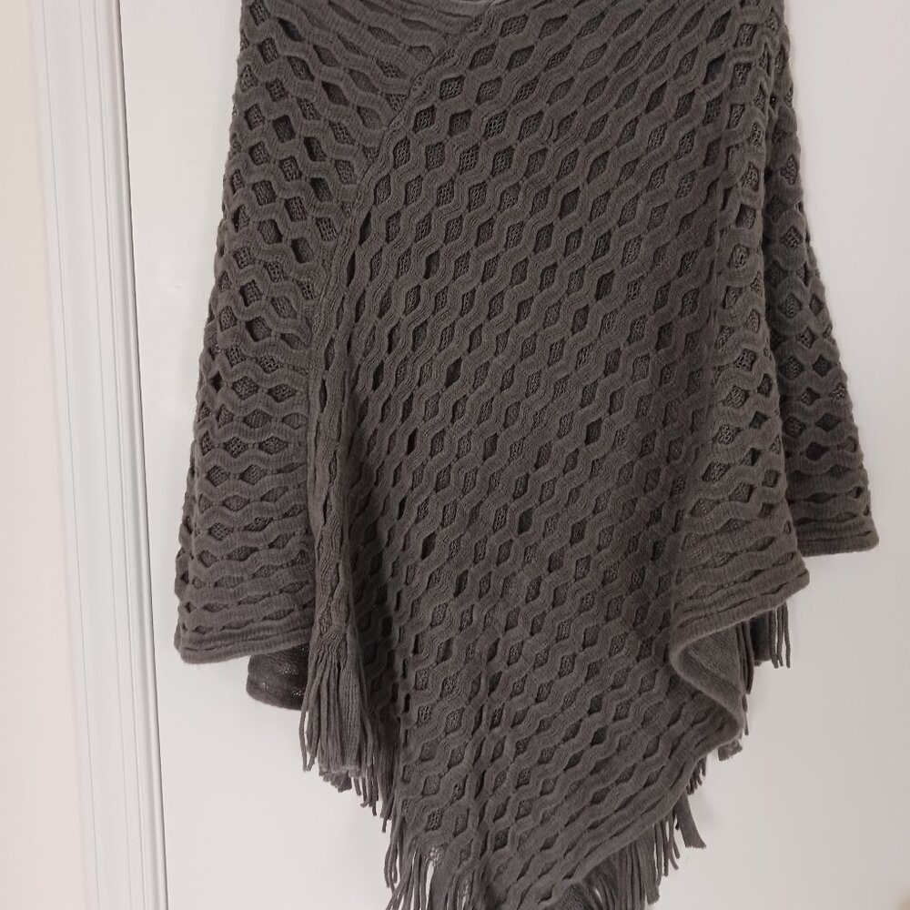 Sweater poncho